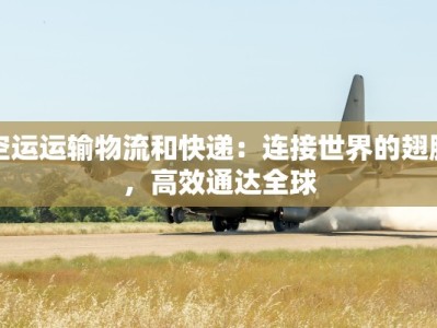 空运运输物流和快递：连接世界的翅膀，高效通达全球