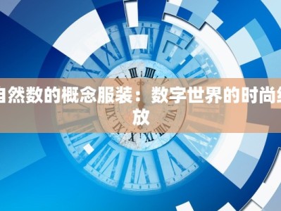 自然数的概念服装：数字世界的时尚绽放